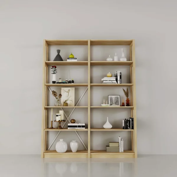 Lundia basis boekenkast 2 elementen