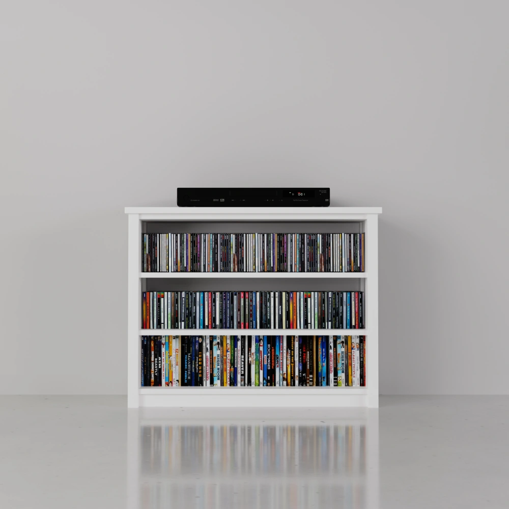 lundia cd kast wit voor
