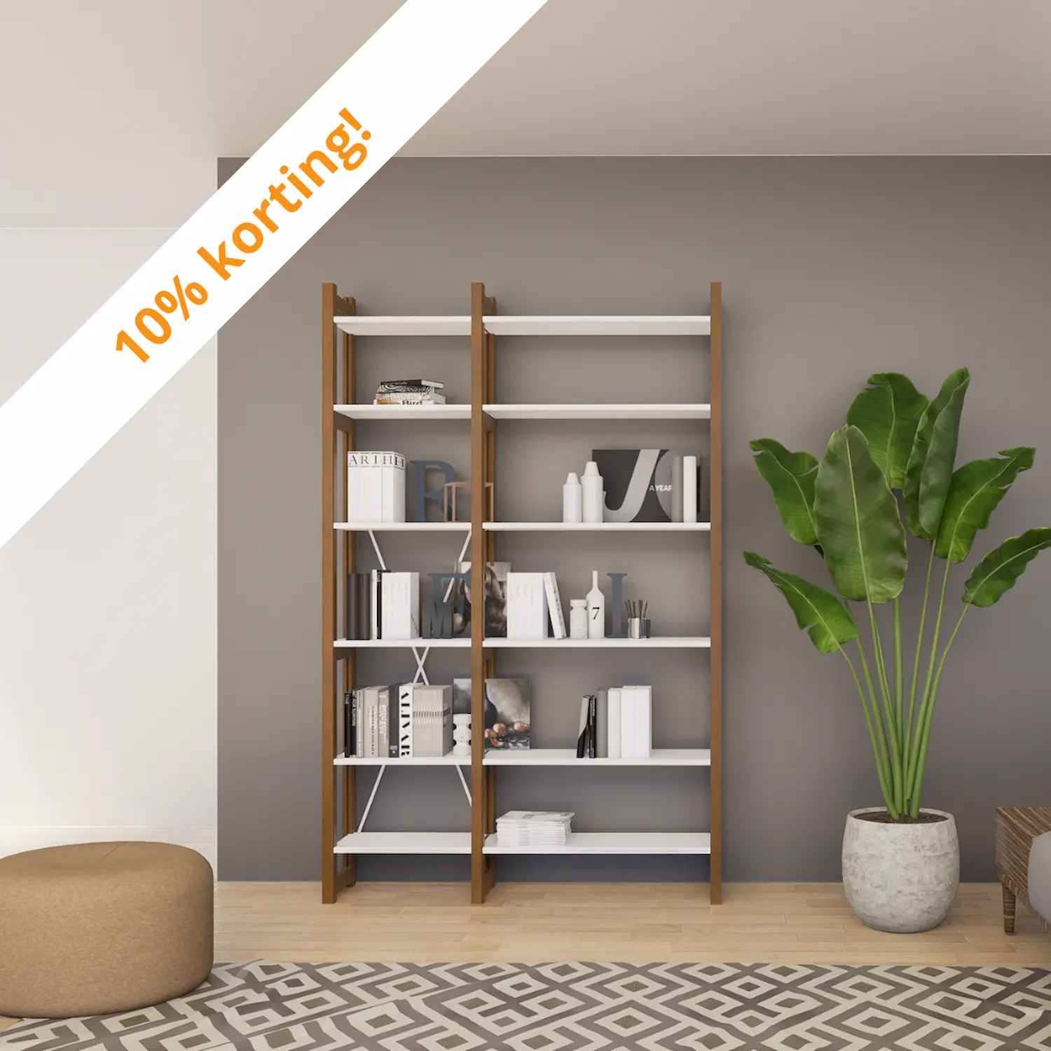 Korting moderne boekenkast (1) (1)